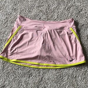 3/$15 or 5/$20 Nike Pink Skort with Neon Yellow Trim